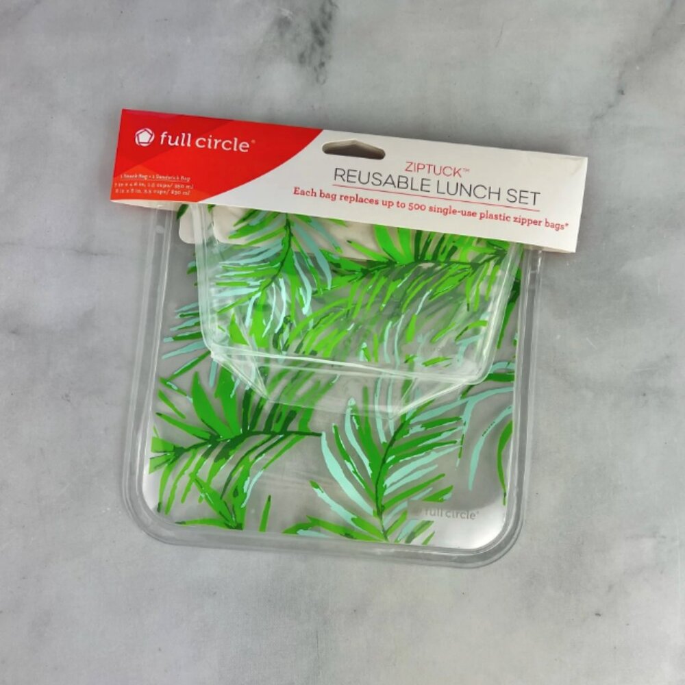 Full Circle Ziptuck Reusable Sandwich Bags